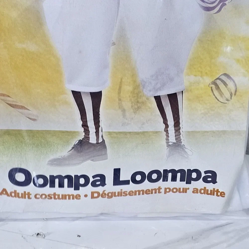 Charlie & the Chocolate Factory Oompa Loompa Deluxe Costume Adult‎ Standard OS
